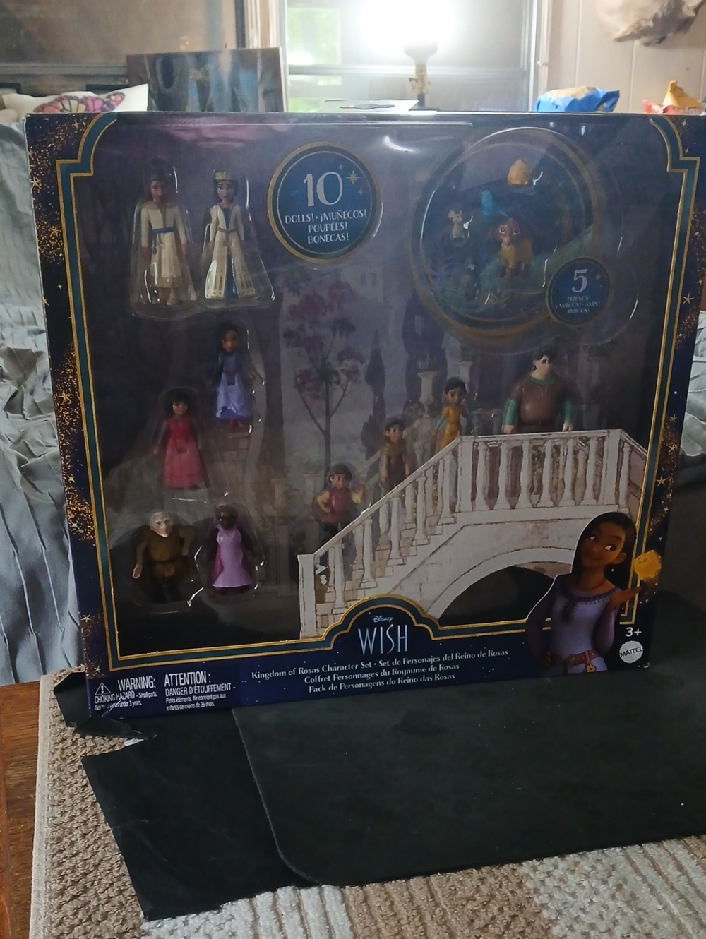 Disney Wish Kingdom of Rosas Character Playset - NIB